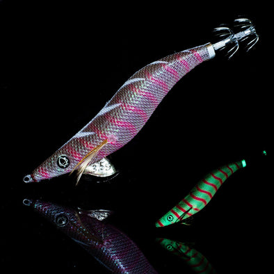 5cm Hard Artificial UV / Glow Shrimp Lure / Jig for Calamari Squid