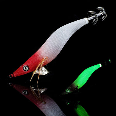 RUI Squid Jig KR43 White UV Clear Glow AKA TERMINATOR Egi Fishing Lure –  Rui Fishing Tackles