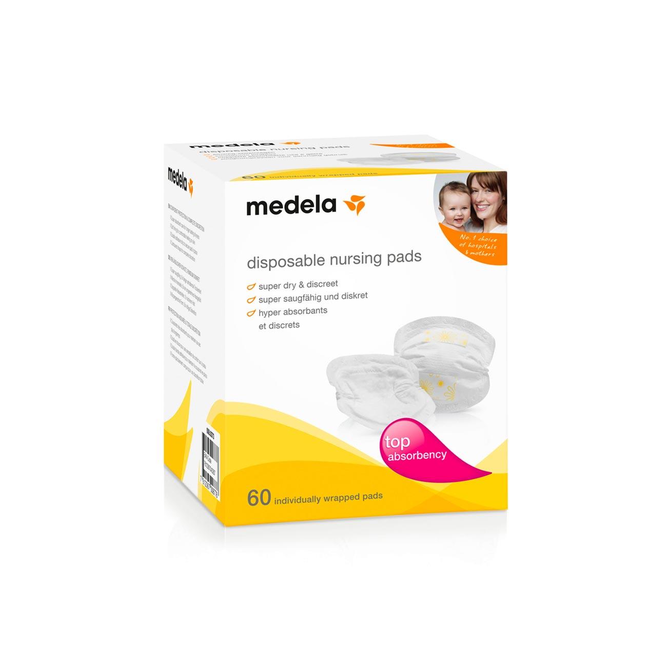 Medela Safe & Dry Washable Bra Pads - Pack of 4
