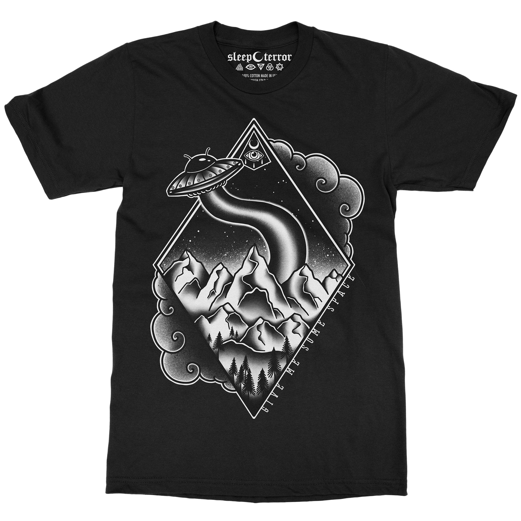 Give Me Space T-Shirt | Sleep Terror Co. Goth & Occult Clothing – Sleep ...