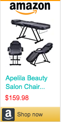 Apelia Beauty/ Tattoo Salon Chair - Lash Extensions