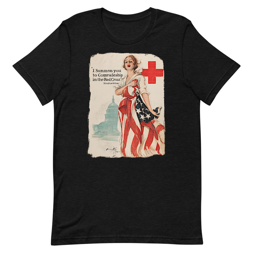 red cross wonder woman t shirt