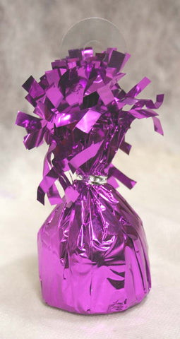 Violet Foil Balloon Weight