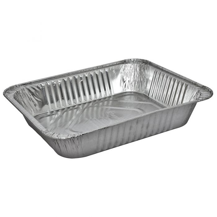 Aluminum Pans with Lids 9x13 Disposable Foil Pans [25-Sets] Heavy