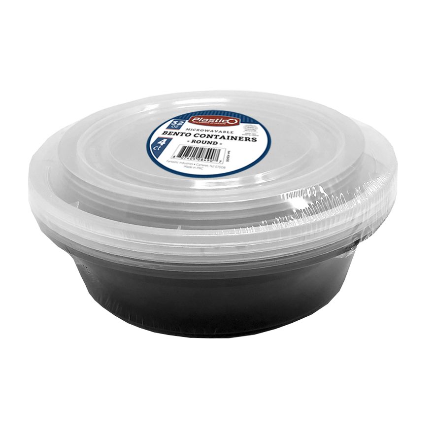 Plastico 32 oz. Soup Container w/ Lid