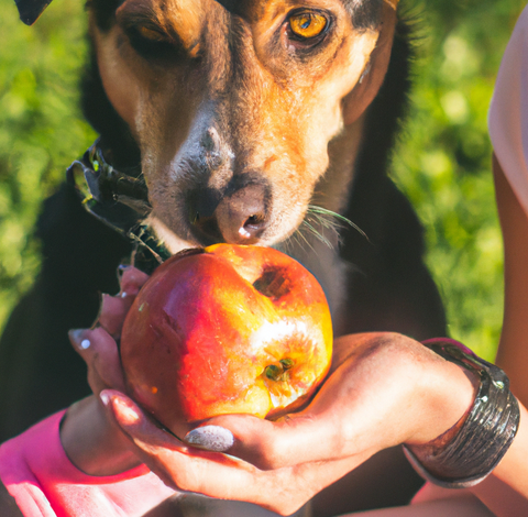 Can dogs eat apple cores?