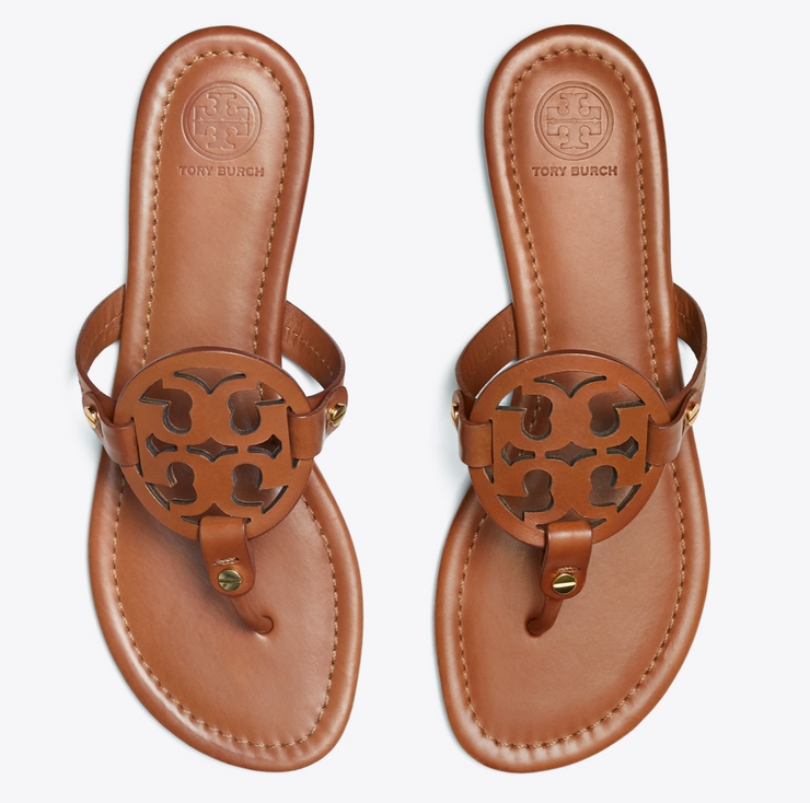 tory burch tan miller sandals