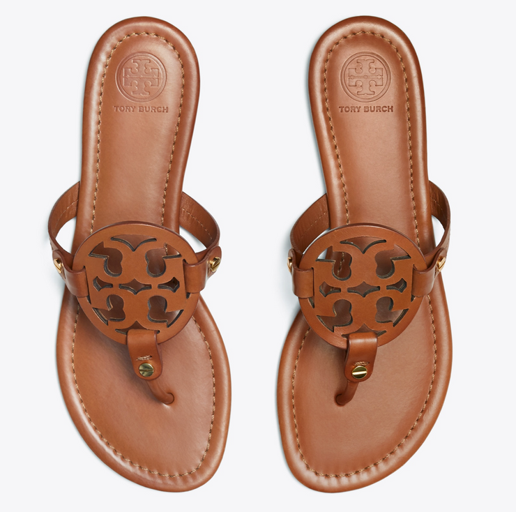 tory burch miller sandals vintage vachetta