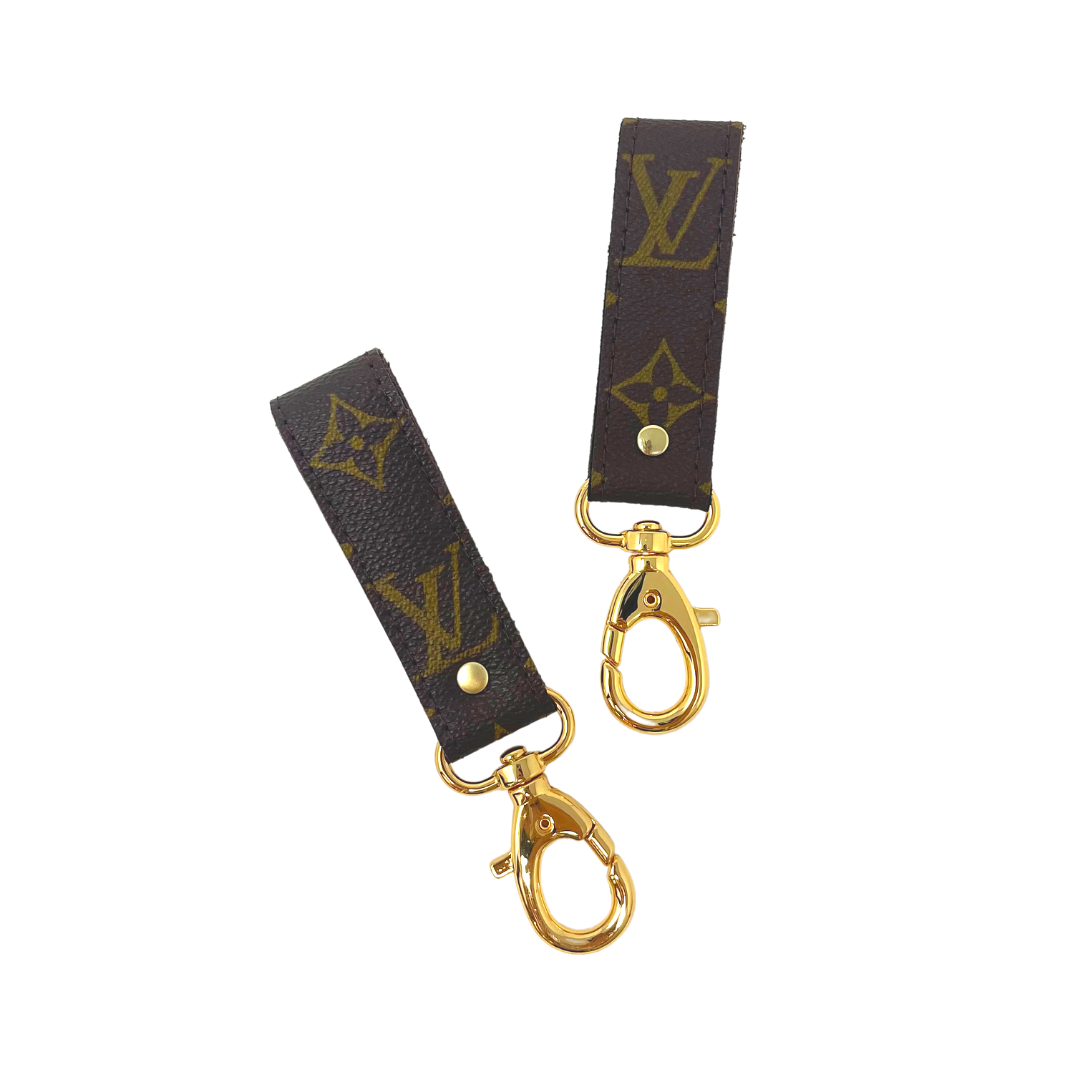 LV Shape Dragonne Bag Charm and Key Holder S00 - Accessories