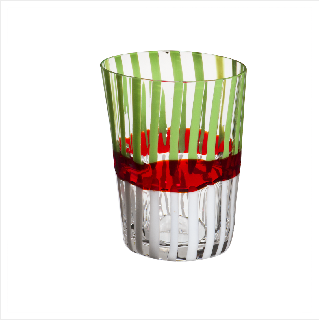 Carlo Moretti | Bora Drink Glass (Green/ Red/ White)