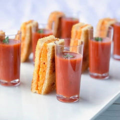 Grilled Cheese and Tomato Soup Shooters