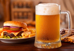 Hamburgers and Light Beer