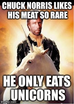 chuck norris unicorn