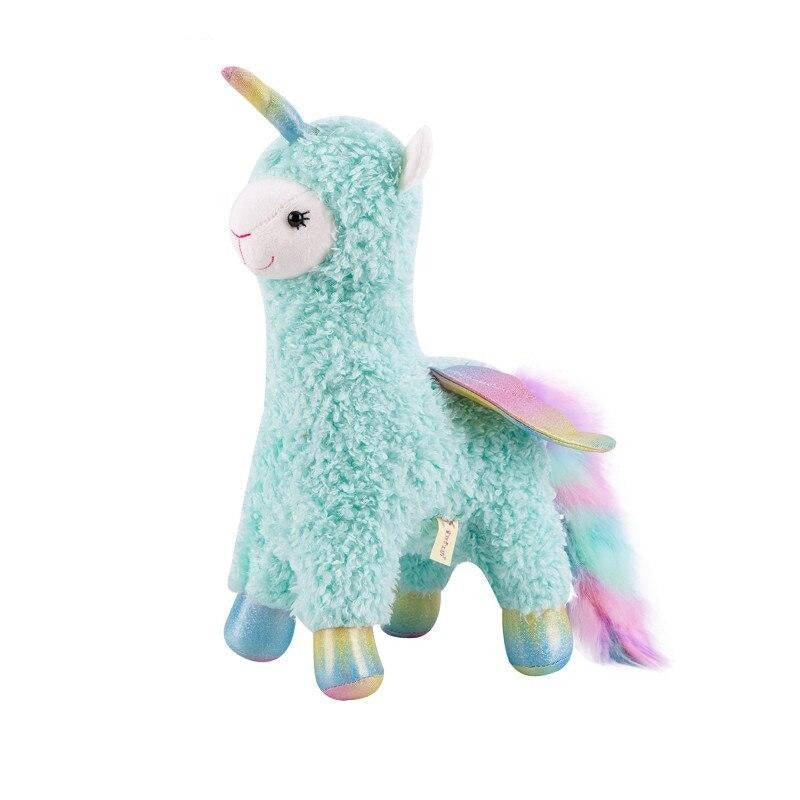 unicorn llama plush