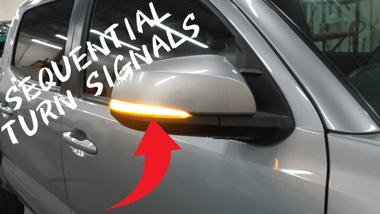 toyota tacoma sequential turn signals