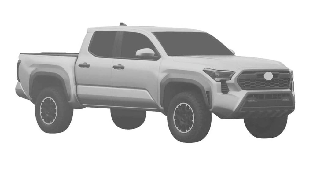 2024 Toyota Tacoma Visual Patent Leak