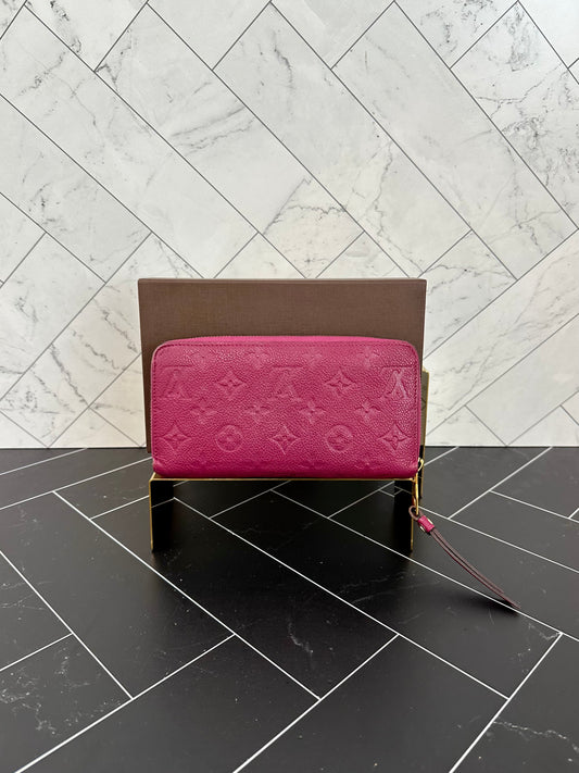 Louis Vuitton Jaipur Monogram Empreinte Leather Zippy Wallet