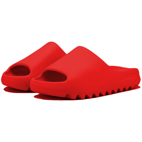 red adidas yeezy slides