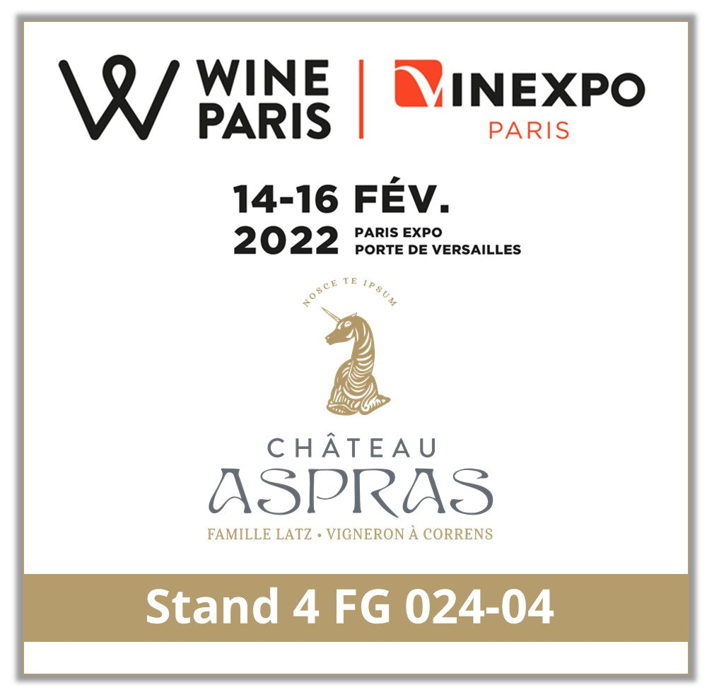 Stand Aspras à Wine Paris