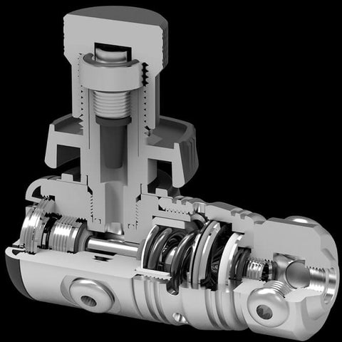 diving regulator Balanced Piston