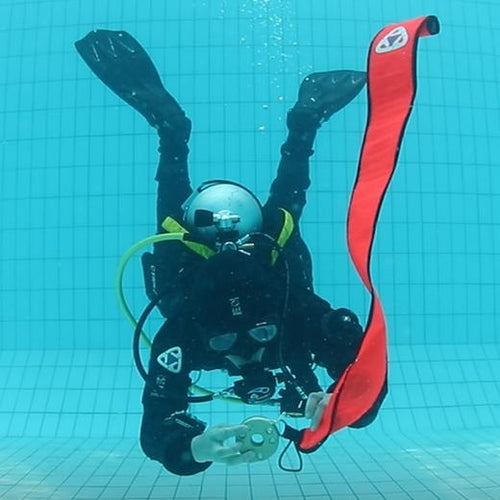 Diving Safety Sausage Hi-Viz 6.5 Wide Surface Marker Buoy (SMB) , Durable  400D Nylon 1.4 m / 55 – AKUANA Gear