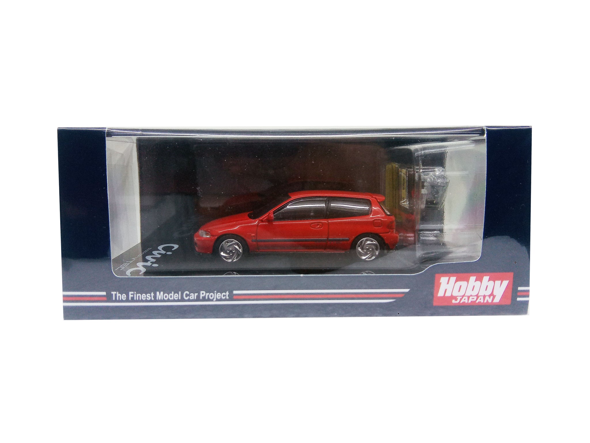 Hobby Japan 1/64 Honda Civic (EG6) SiR II with Engine Display Model Mi –  Shop4FunInc