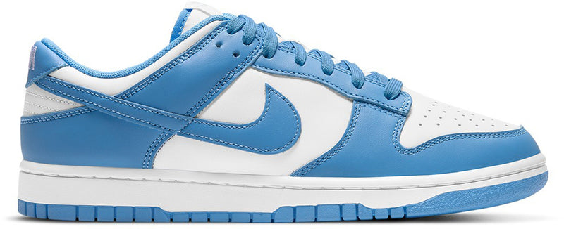 nike dunk low unc 45