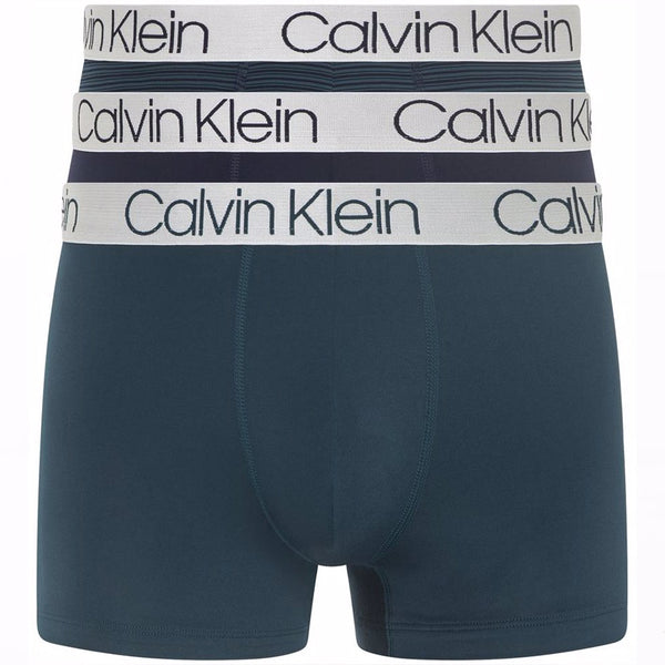 OO  Calvin Klein Underwear Calvin Klein Women's Motive Cotton Lightly  Lined Bralette - Feeder Stripe - Black