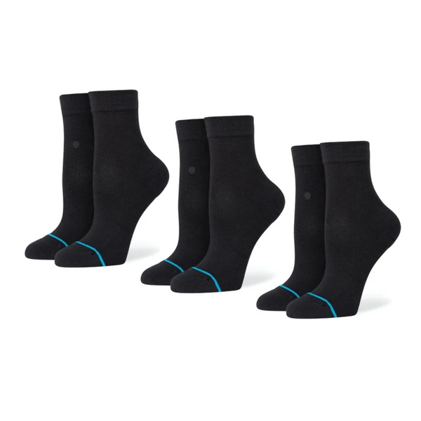 Stance Unisex Gamut No Show Socks 3 Pack (Black, Wnite, Grey) -  M145A19GPK-MUL