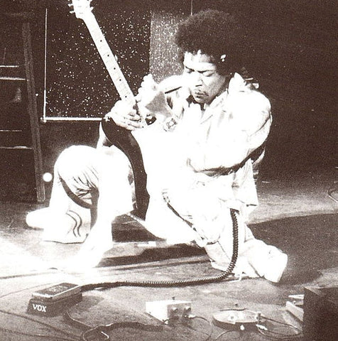 Jimi Hendrix playing Octavia pedal