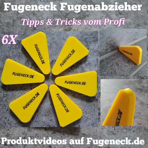 Fugenabzieher, Glättmittel, Pinsel, Fugenset Cuttermesser mit – Fugeneck