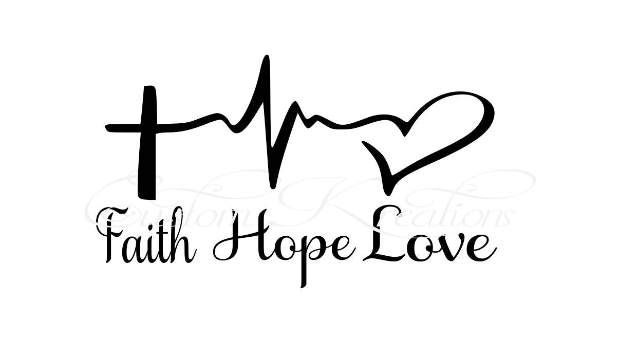 Free Free 287 Faith Hope Love Heart Svg SVG PNG EPS DXF File