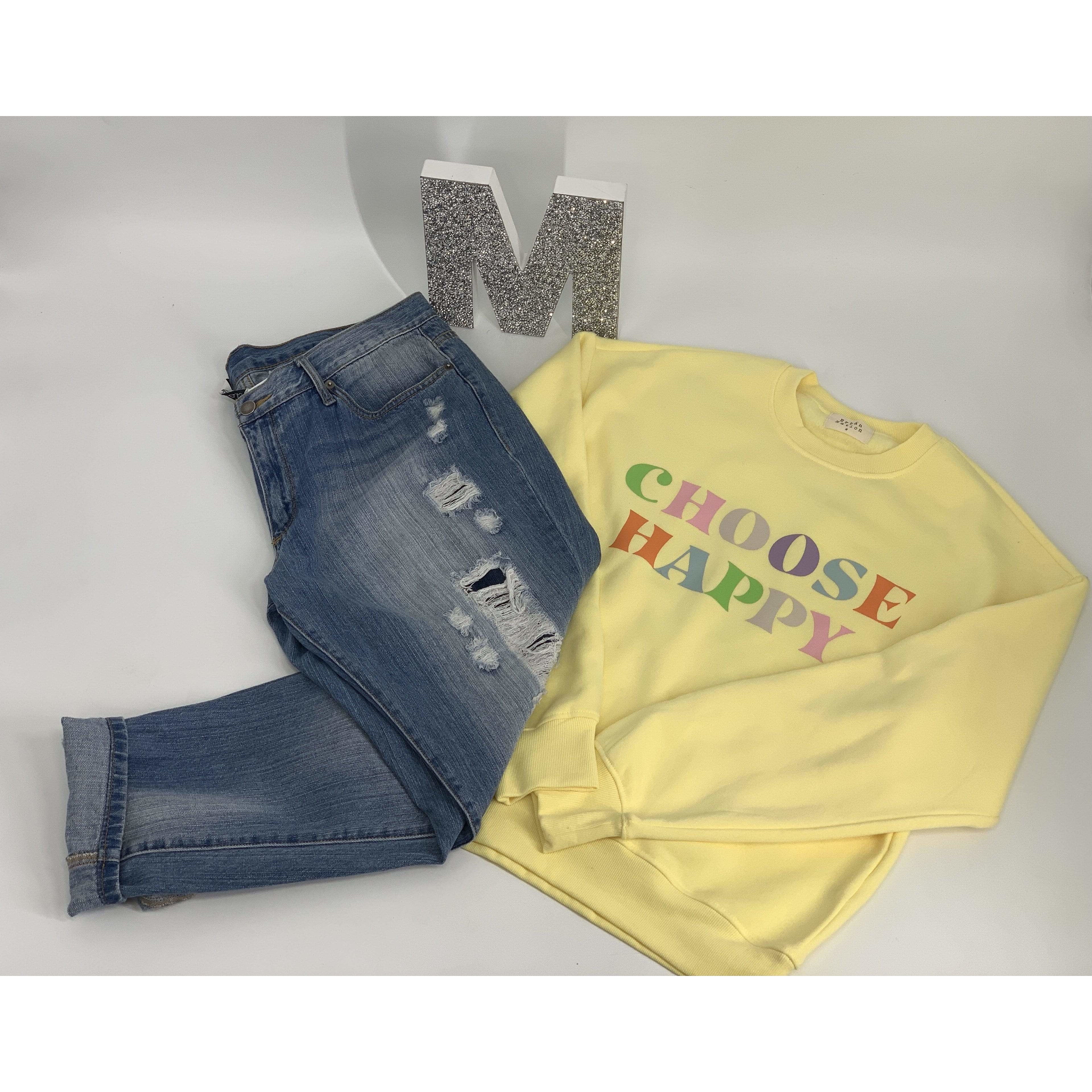 Choose Happy Sweatshirt