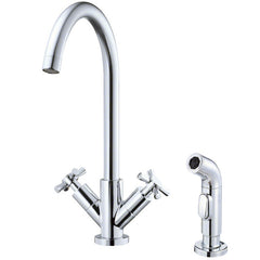 Gerber two handle kitchen faucet D402059