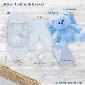 33 Piece Newborn Baby Gift Baskets Essentials