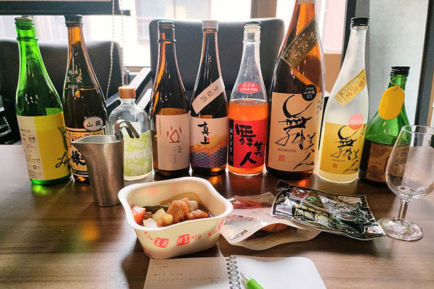 検証に使用した日本酒と酢豚