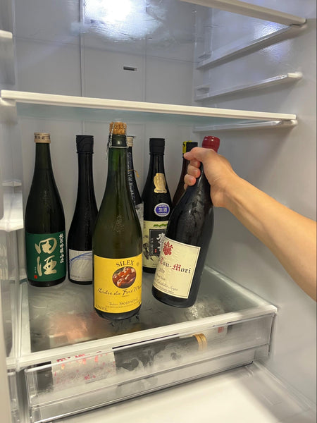 ワインも入る冷蔵庫