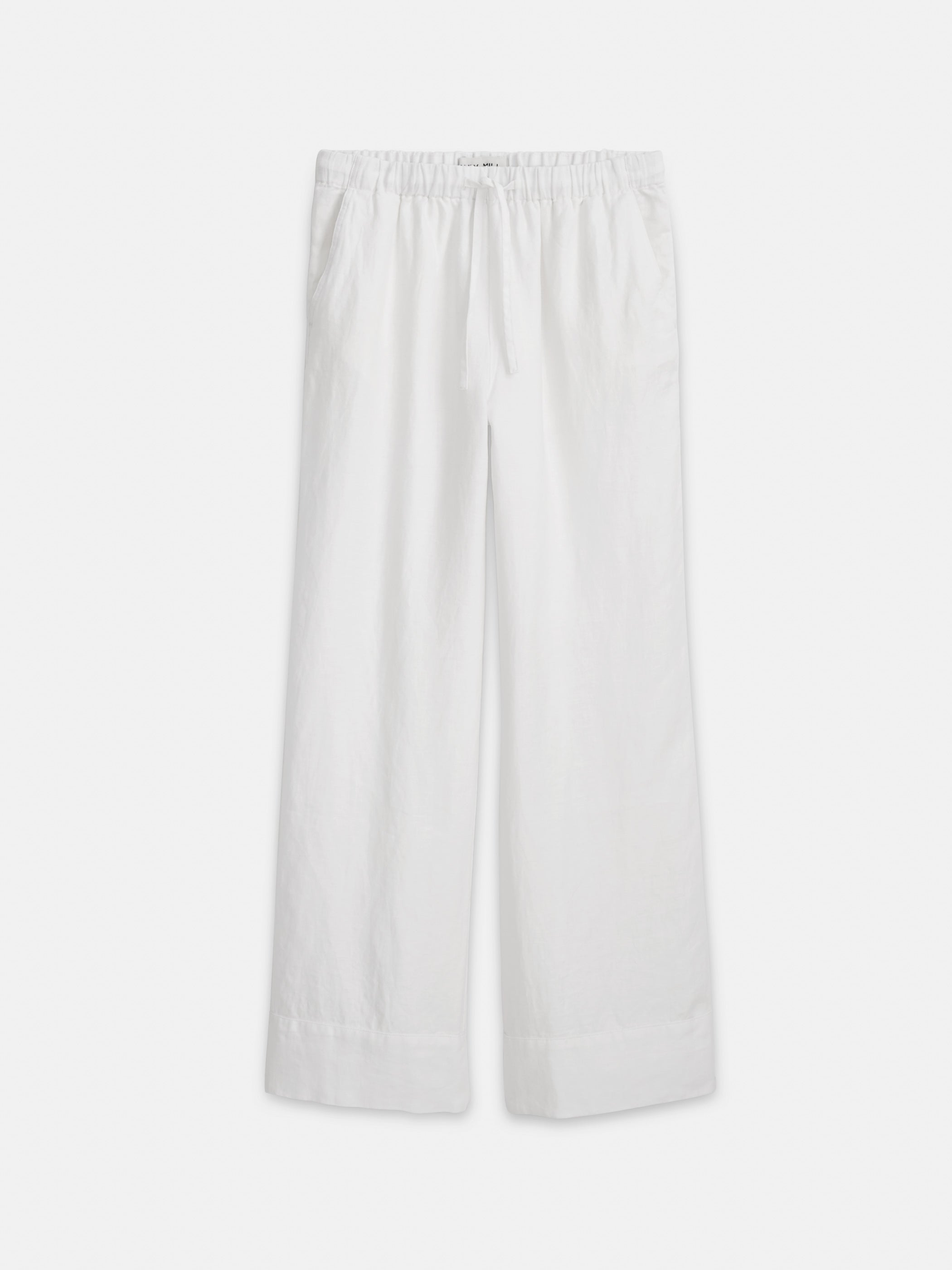 Alex Mill Riley Pant In Linen In White