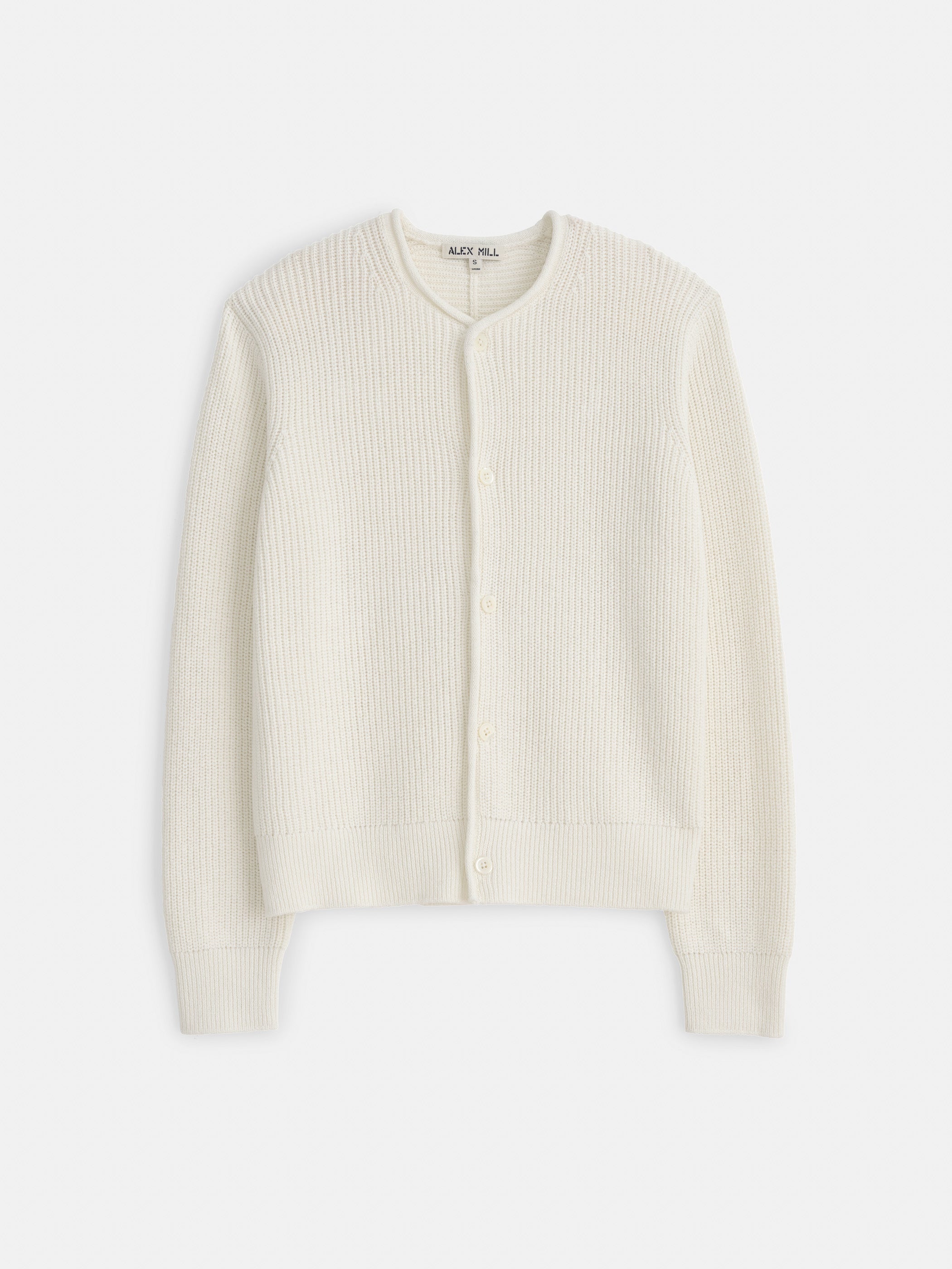 Shop Alex Mill Eldridge Cardigan In Off White