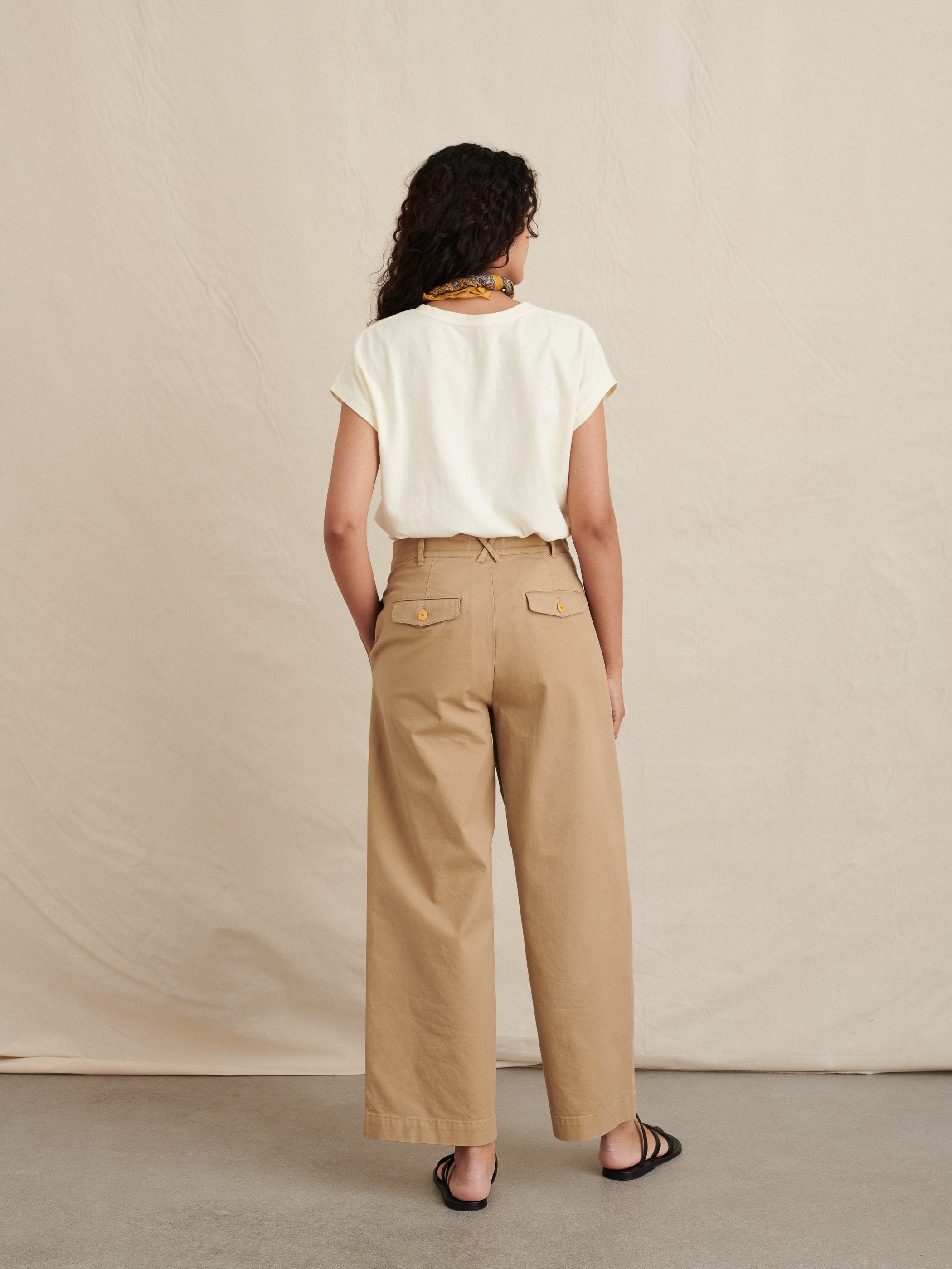 Kelly Wide Leg Chino