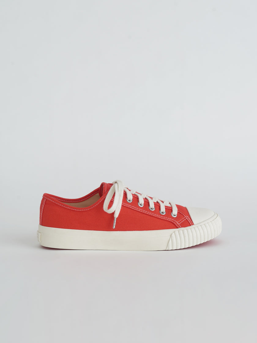 top red sneakers