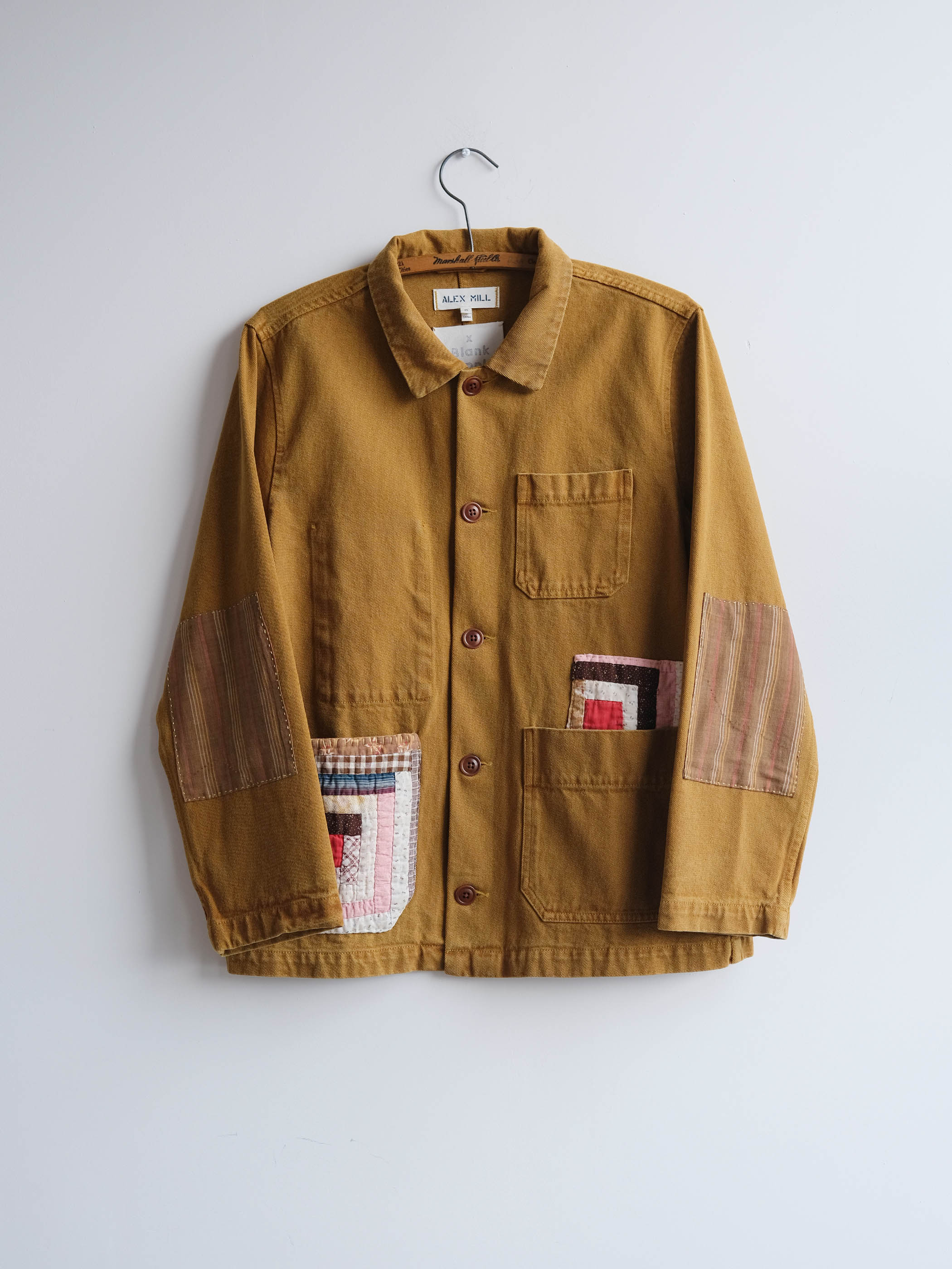 Alex Mill Britt Work Jacket In Quilted Rework In Golden Khaki | ModeSens
