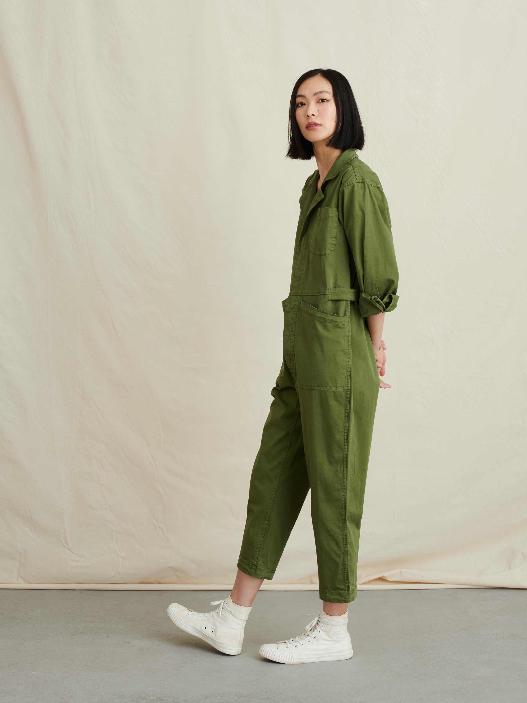 Standard Jumpsuit in Cotton Twill