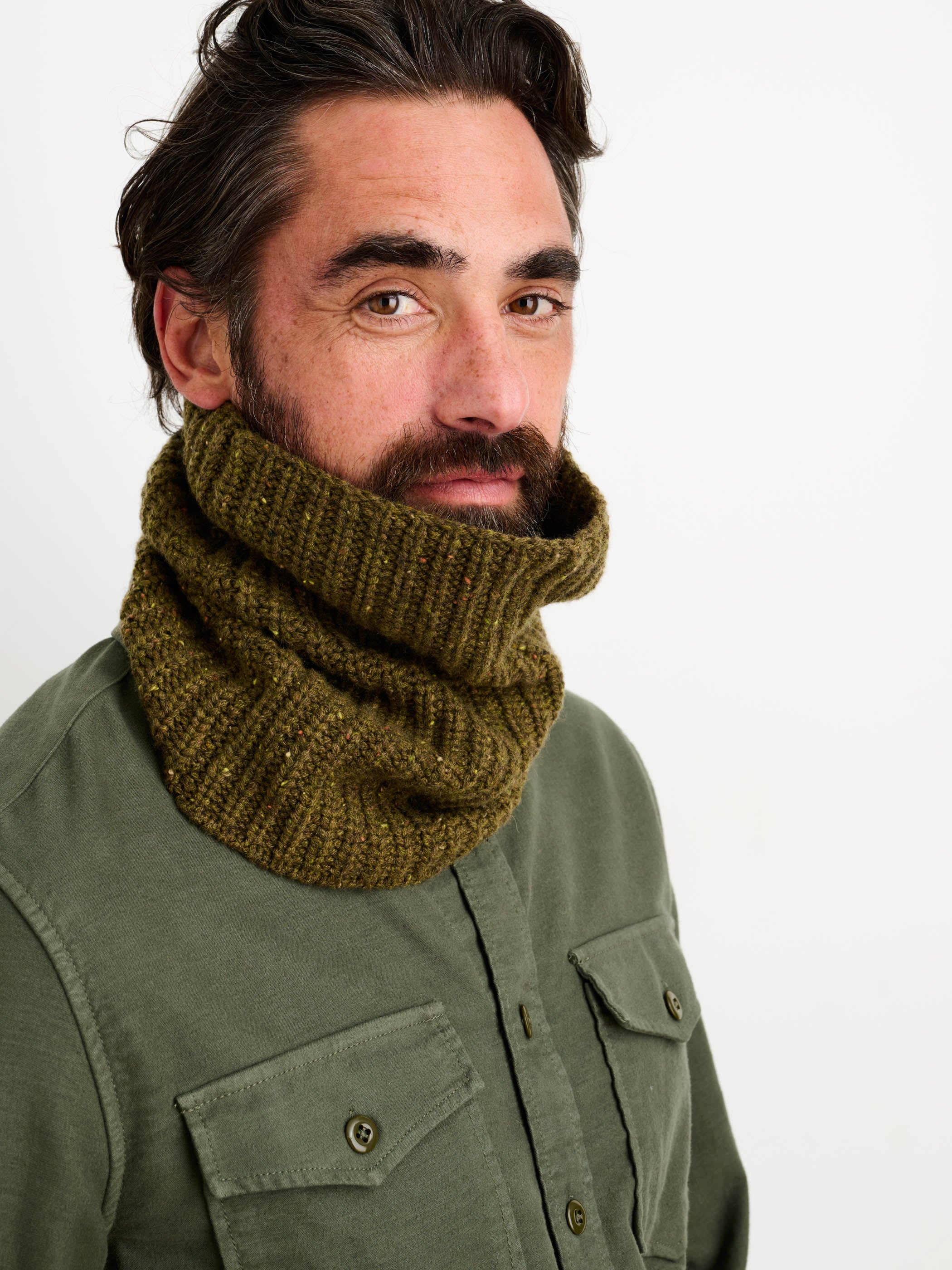 LOOPWHEELER CASHMERE NECK WARMER culto.pro