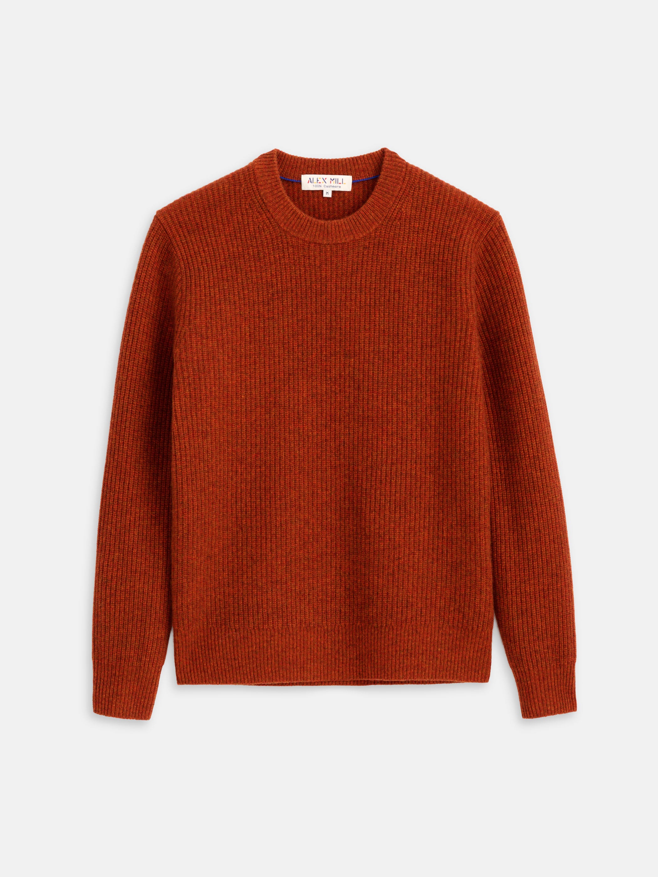 ALEX MILL JORDAN SWEATER IN HEATHER CASHMERE