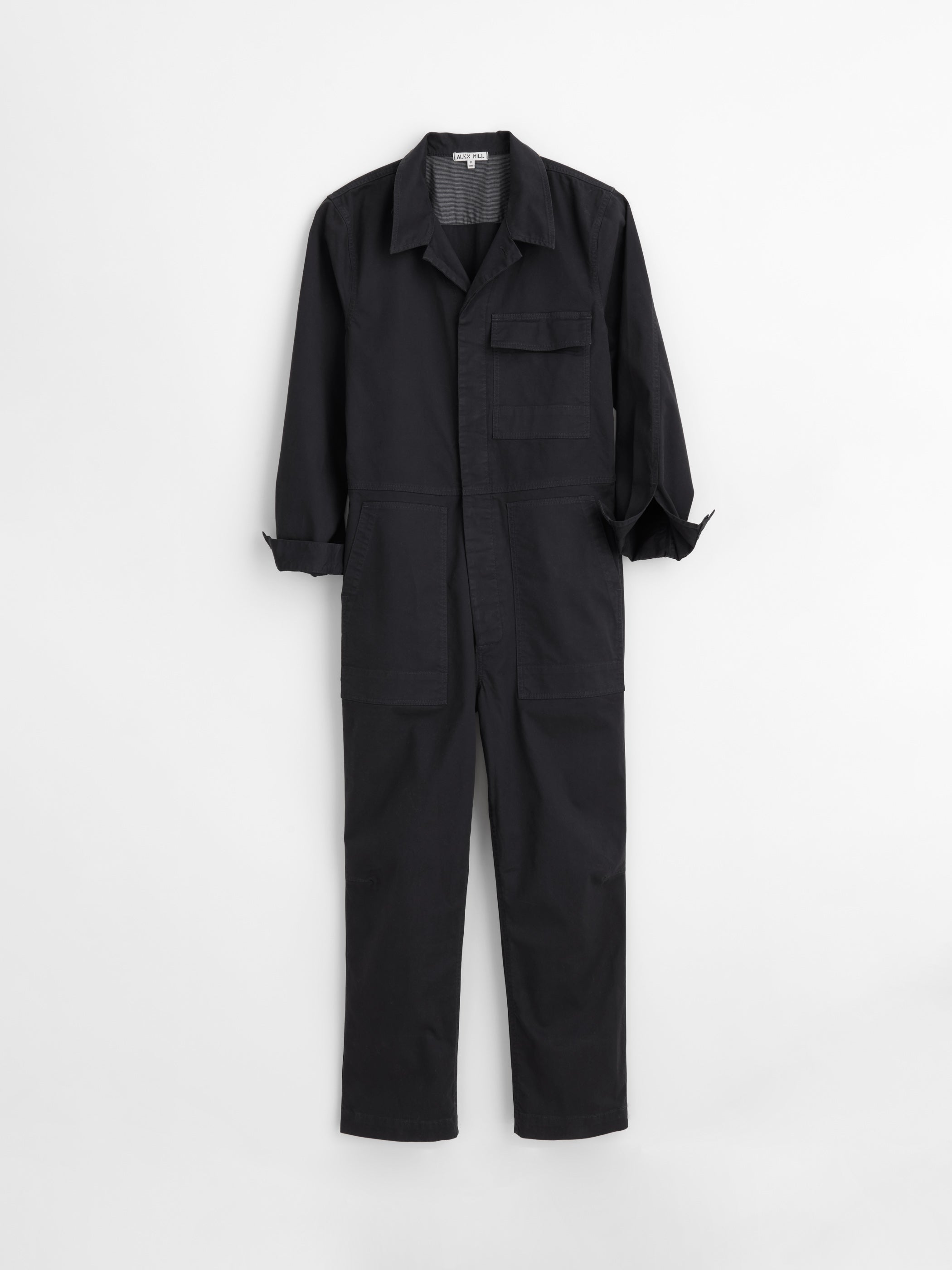 ALEX MILL FIELD JUMPSUIT IN CHINO