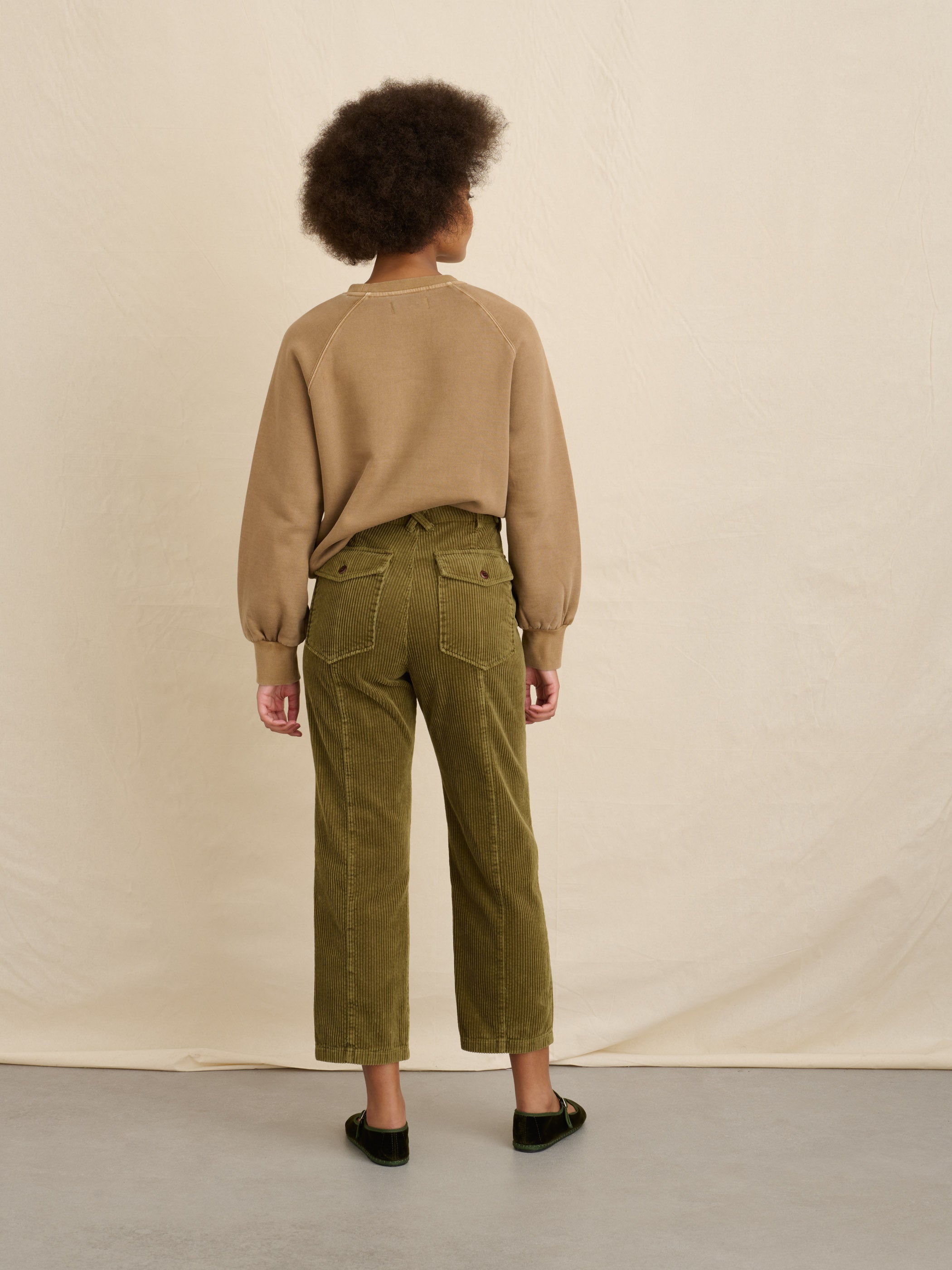 Neil Straight Leg Pant in Corduroy