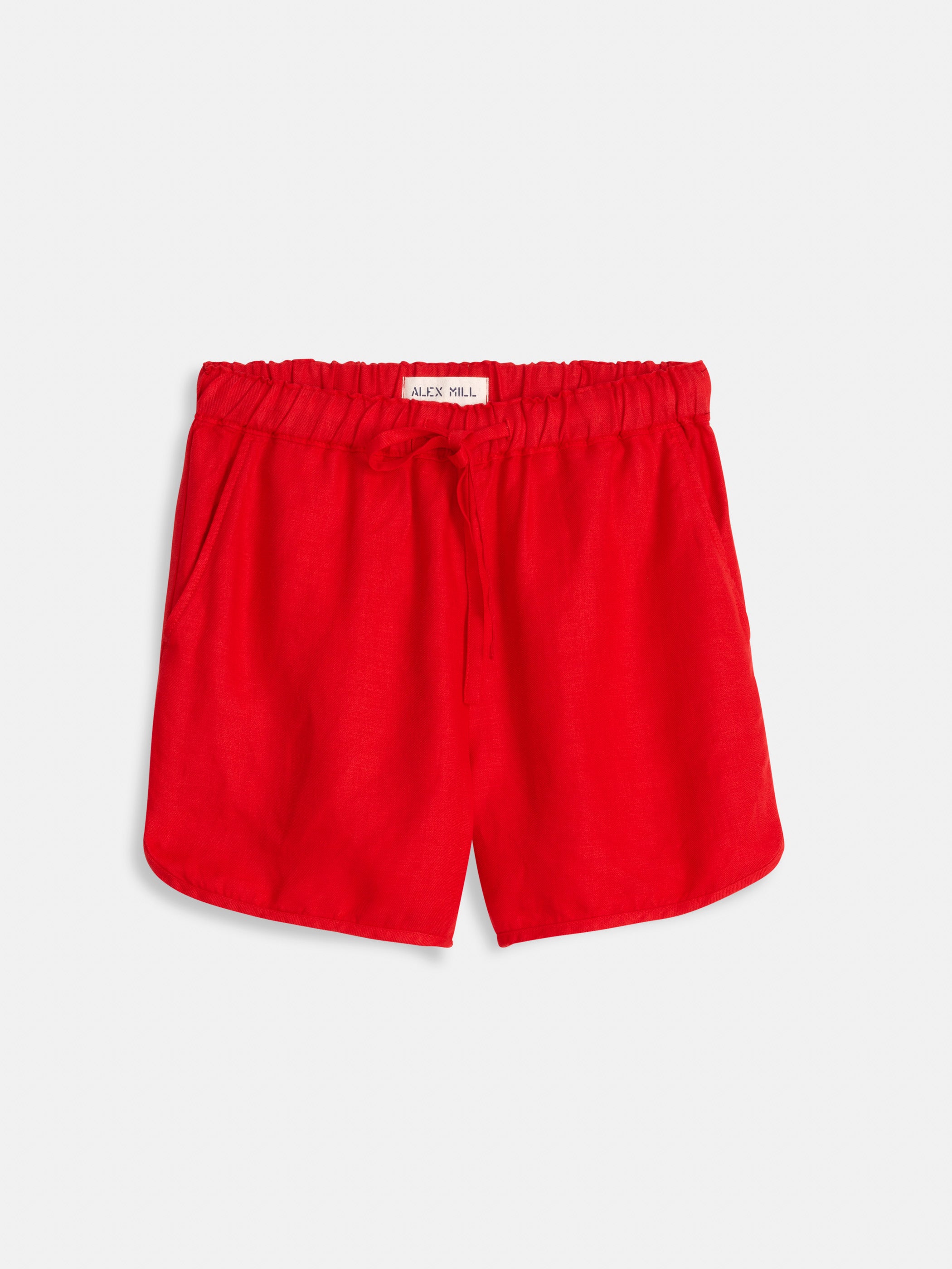 ALEX MILL SUNNY PULL ON SHORTS IN LINEN