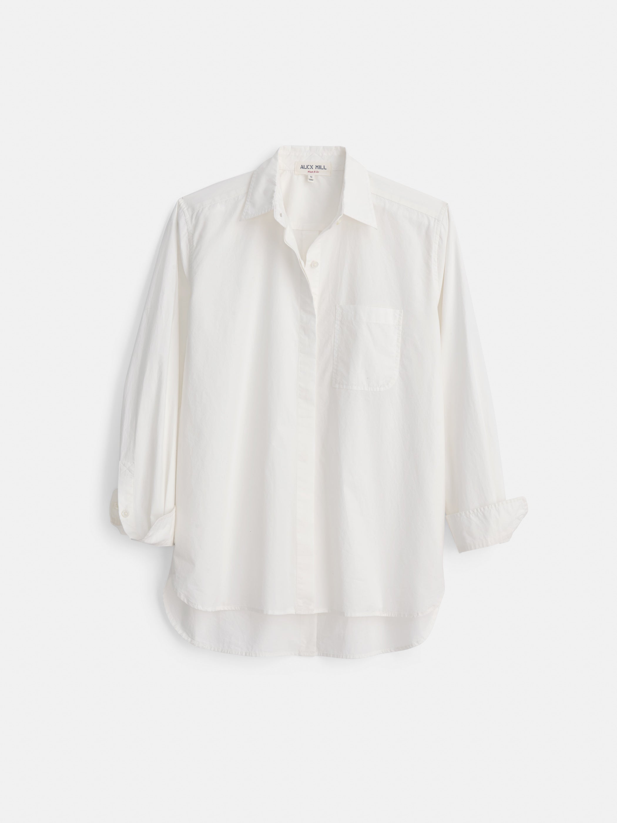 Cotton Poplin Self-Tie Shirt - Ready-to-Wear 1AAWI4