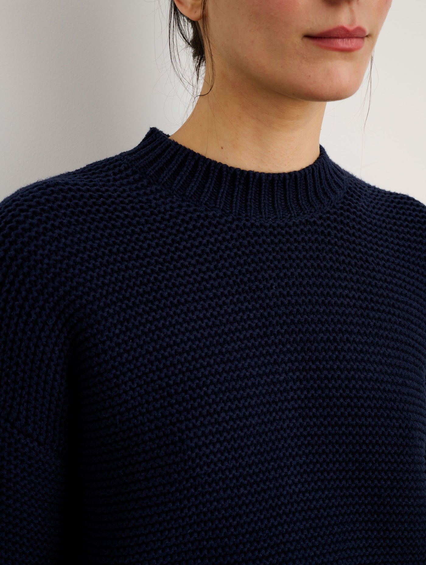 Button-Back Crewneck Sweater – Alex Mill